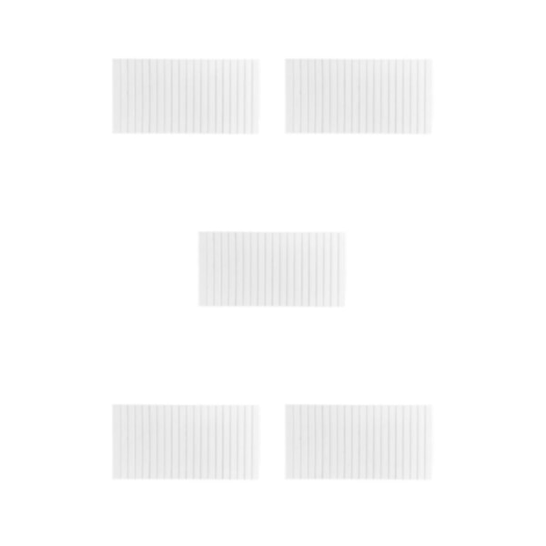 1/2/3/5 Mini 1/12 1/6 skala Dockhusväggpanel gör det själv i trä S White 5Set
