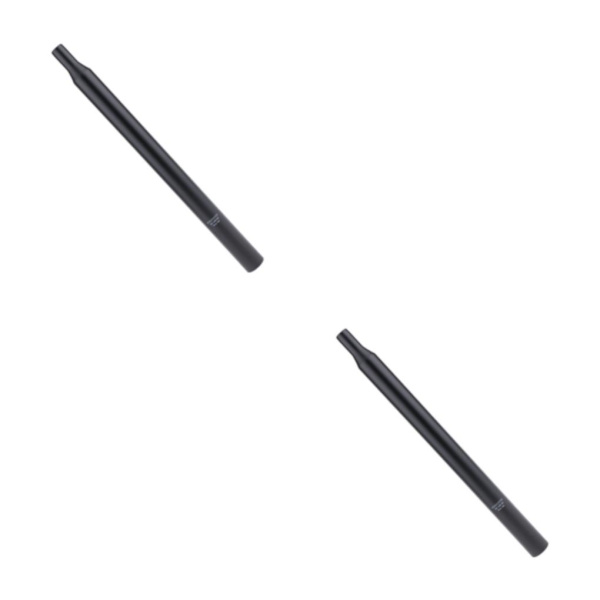 1/2/3 Folding Bike Sadelstolpe Lättvikt För Cykelstolpssits Black 34.9x450mm 2PCS