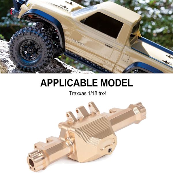 RC GOFFLOW bakaxelhus RC bildel Uppgradering Rc bakaxel