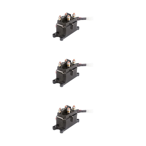 1/2/3 pålitligt ATV-vinschrelä 12V 250A för optimal prestanda 3PCS