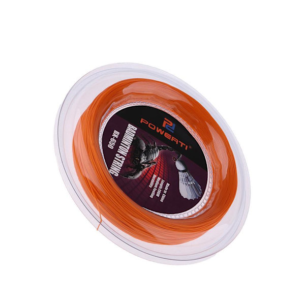 1/2/3 Smidig och slitstark Nylon Badminton Racket String Hög Orange 200m 1 Pc
