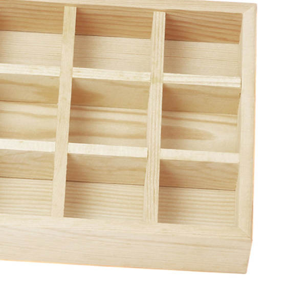 1/3/5 Smycken Display Fack Case Pärlor Hållare Ädelstensarmband 12grids 7.87x5.91x1.38 Inch 5Set
