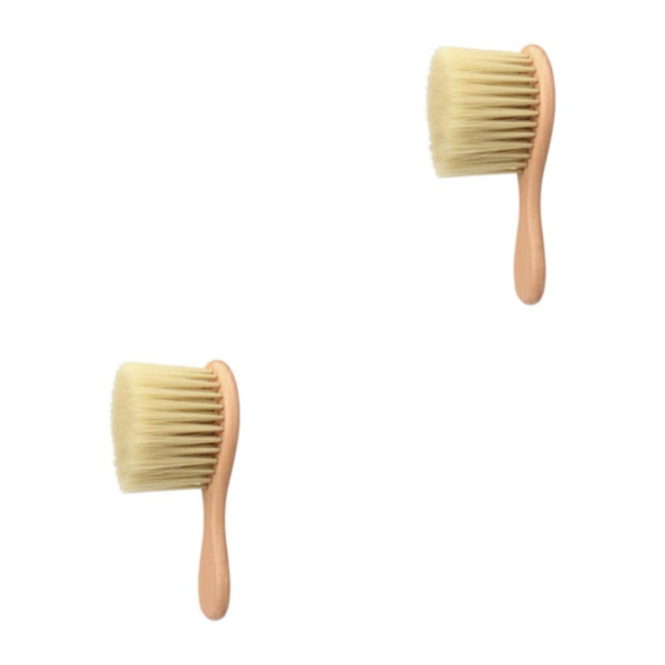1/2/3 Barber Neck Brush Mjuk nylon för frisörskönhet Long Handle 2Set