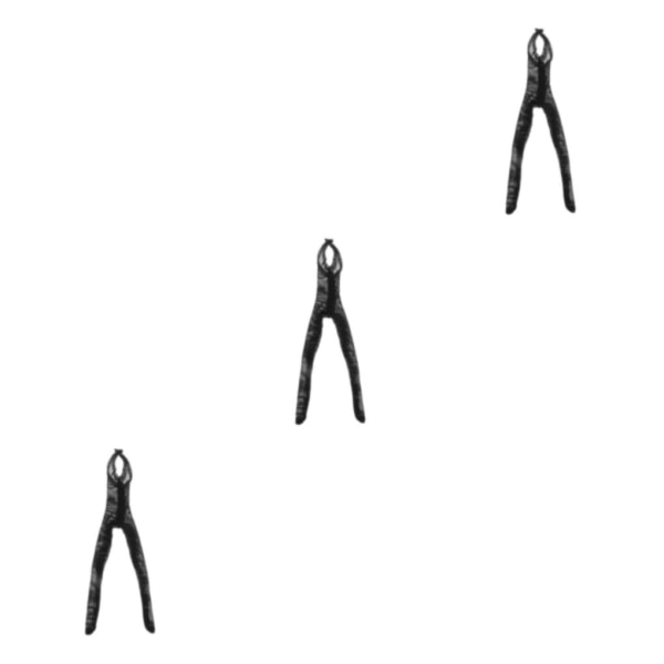 1/2/3 1:12 Jumpsuit Kläder för kvinnor för HT Action Figure Kläder Black 13.6cm 3Set