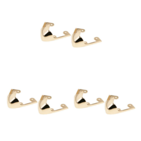 1/2/3/5 Mode Metal Skor Tillbehör DIY Metal Spets Sko Gold No 22 3Set