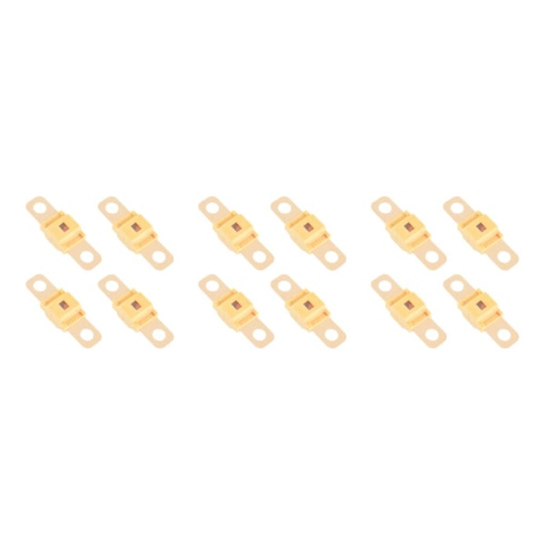 1/2/3/5 4 stycken plastisolator för högströmssäkring bred orange60A 8*4CM,4pcs 3PCS