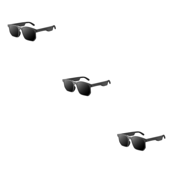 1/3/5 Bluetooth Audio Smart Glasögon Vattentät Inbyggd mikrofon Black 15.3 x 5 x 3cm 3Set
