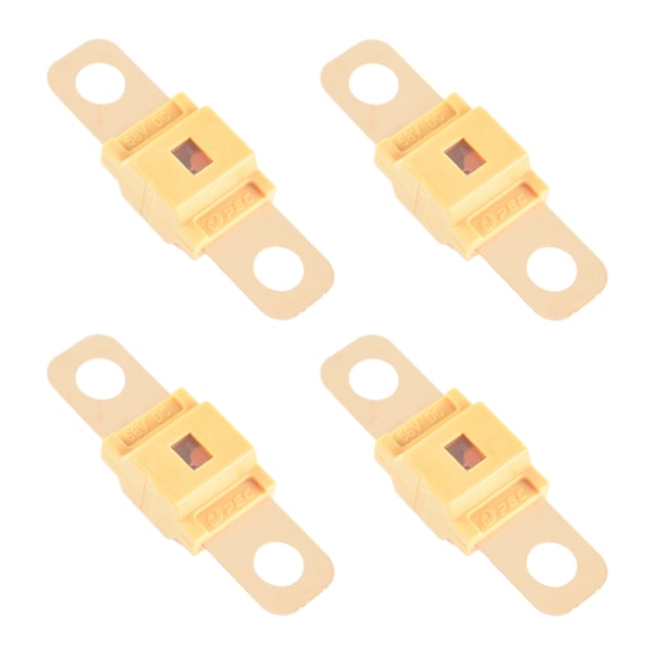 1/2/3/5 4 stycken plastisolator för högströmssäkring bred orange125A 8*4CM,4pcs 1 Pc