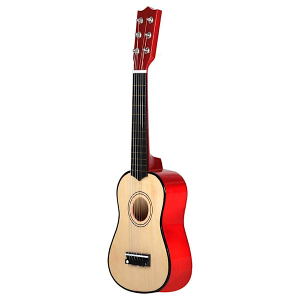 Mini 21 tum 6 strängar akustisk gitarr Musikinstrument present Wood 21 inch
