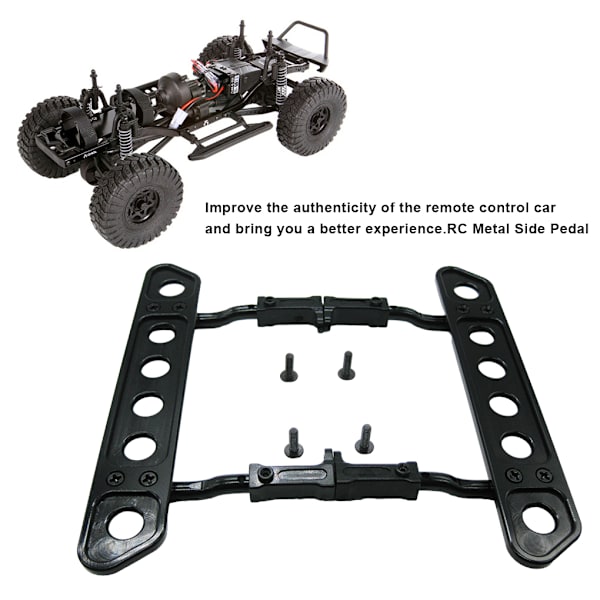 1/2/3/5 legering sidokollision Step Board pedaler för 1/10 axial Golden 1Set