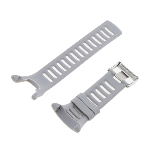 1/2/3 hållbara armbandsur i gummi för För Suunto Ambit3 Silver Grey 24mm 1 Pc