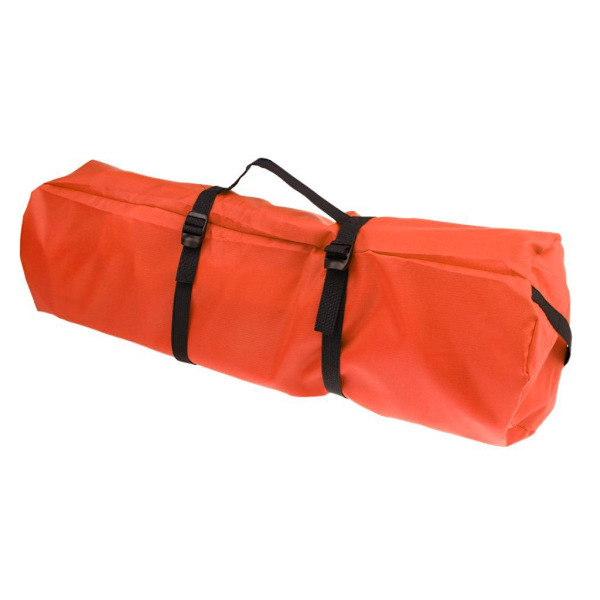 1/2 tältkompression förvaringsväska Duffelväska för camping utomhus Orange 31 x 70 cm 1 Pc
