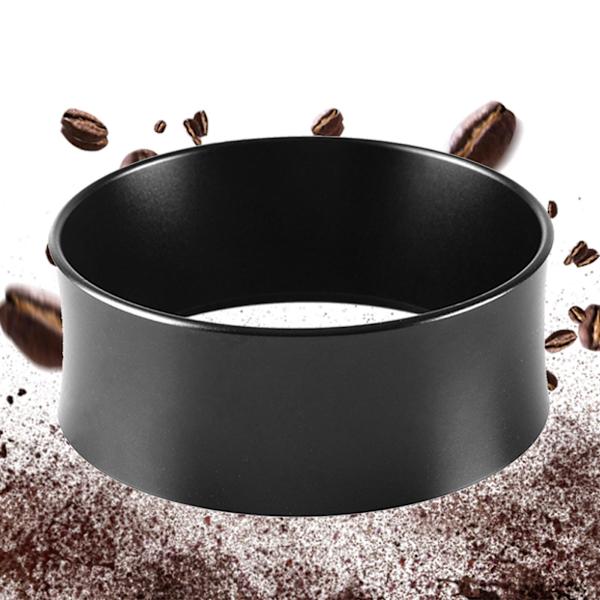 1/2/3/5 58mm kaffedoseringsringar för espressodoseringstratt Black 75.3x29mm 1Set