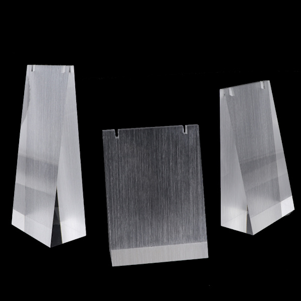 3st/ Set Akryl Halsband Display Stand Hänge Hållare Brushed