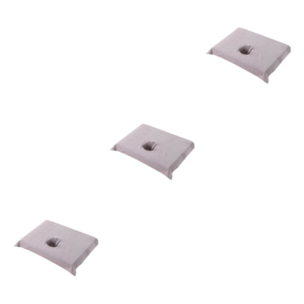 1/2/3/5 Cotton SPA Halvt cover Skönhetssalong Säng Ansiktshål Purple Grey 50x70cm 3Set