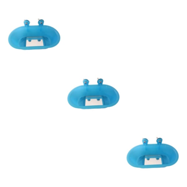 1/2/3/5 Plast hållbar konstruktion och multifunktionell fågel Bottom mirror 3Set