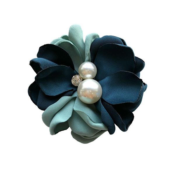 1/5 grön blomma hårklämma Vackert tillbehör för alla frisyr 1Set