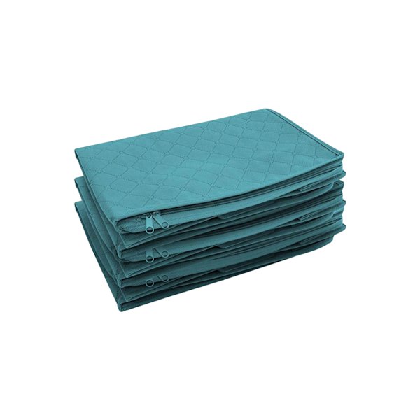 1/2/3 3-delad hopfällbar garderob Sängkläder och förvaringsplast Blue 1Set