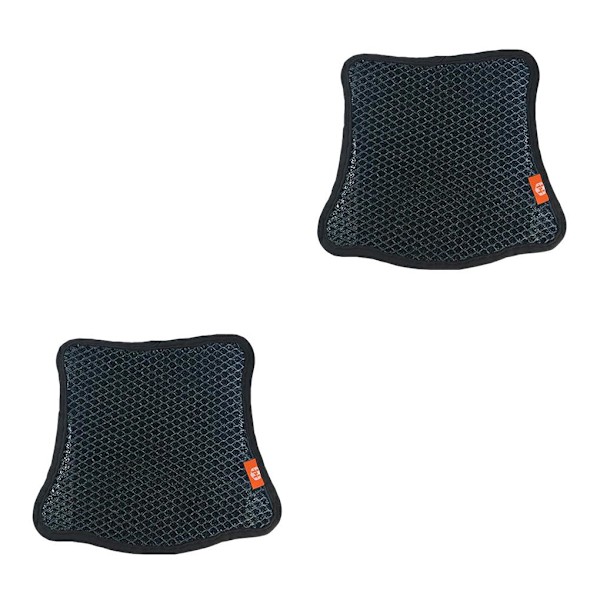 1/2 Andas Solskyddad Motorcykel Sittdyna för Cool Double layer M 2PCS