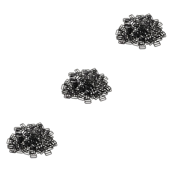 1/2/3/5 100 st Nylon BH-rem Spännen Sliders Krokar 8 Underkläder 12mm 3Set