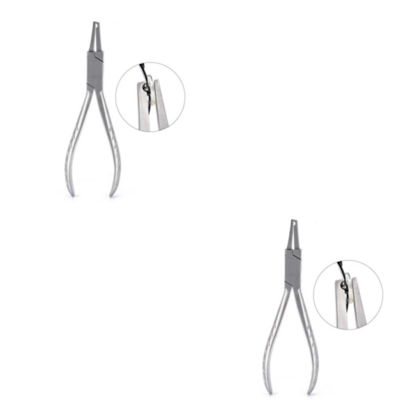 1/2/3/5 Glasögon Båg Tång Multi-Purpose för optiker YG1001 Approx. 15.5x5cm 2Set