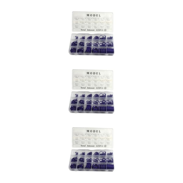 1/2/3/5 Universal Fit gummi O- set - Tätningshållfast 225pcs purple 3PCS