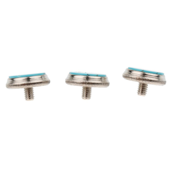 1/3/5 3st Trumpet Reparerande del Knappar Musikinstrument 3 pcs blue turquoise 1 Pc