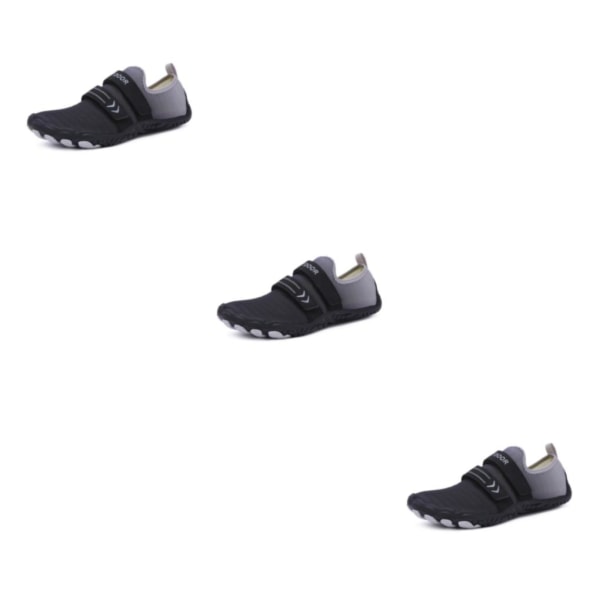 1/2/3 Strandpromenad Vattensko Vada Sneakers Nonslip Fitness Black Size 41 3PCS