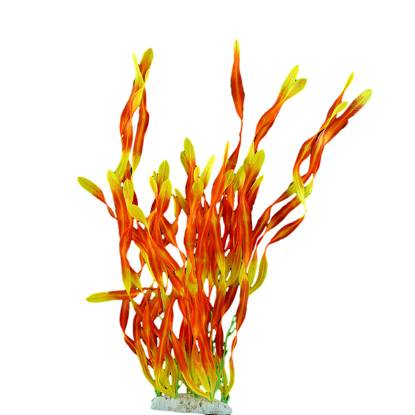 1/2 Fishtank Artificiell vattenväxt dekorativa simuleringsväxter Red 1 Pc