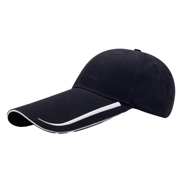 Lätt och andningsbar fiskesolhatt Justerbar Multipel dark blue