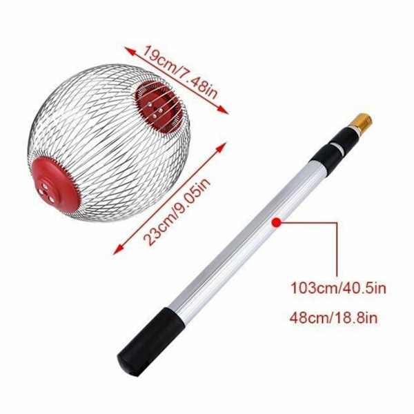 Effektiv nötsamlare för golfbollssamlare och trädgård Large Ball