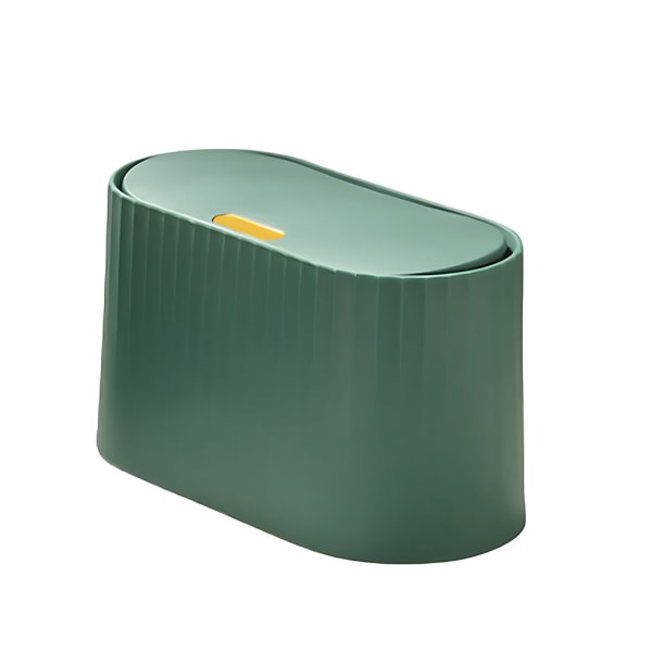 Tryck och kassera liten soptunna av presstyp för enkel rengöring dark green  91ca | dark green | Fyndiq
