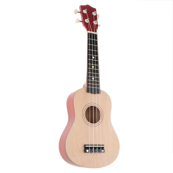 4 String Beginners Ukulele Hawaii Guitar Musical För Wood 21 Inch