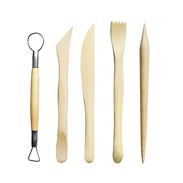 Wood Wide Application Sculpting Keramik Verktyg Set för lera