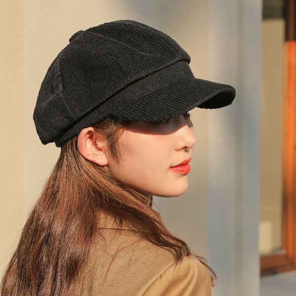 Peaked Cap For Men Bred Applicering Andas Och grey
