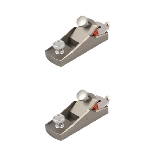 1/2 Bärbar handhyvel Justerbar trähyvel för gör-det-själv 2PCS