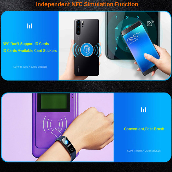 Plast Multi Frequency RFID Smart Card Programmer RFID Reader X100+5 5577+5 UID