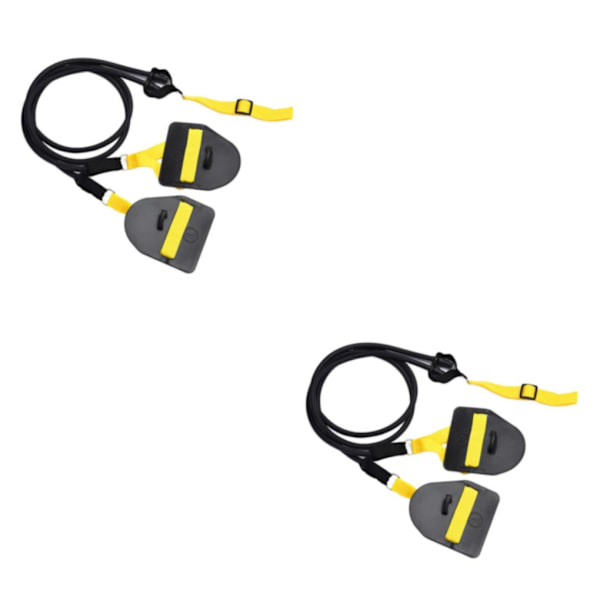 1/2/3/5 Motståndsband för simning För Armtränare för För Black 60lb 2PCS