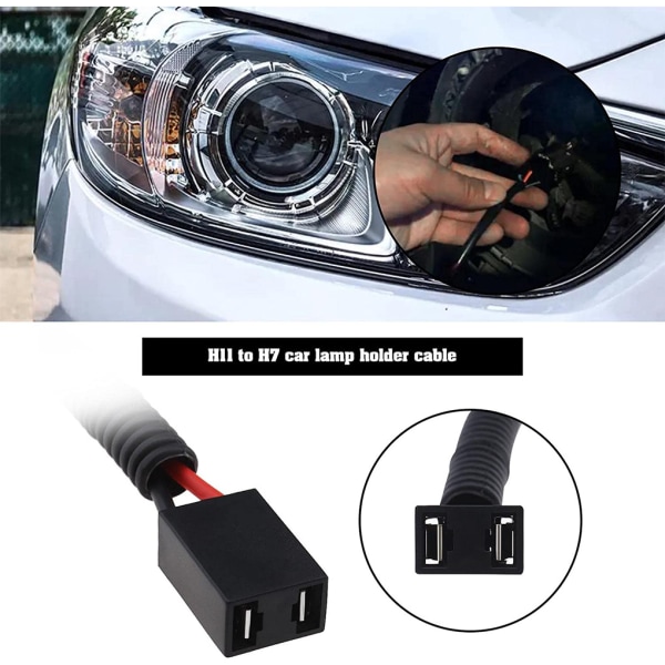 1/3 Adapter Tråd Kabel Anslutning Splitter Harness Dimljus Bil 1PCS