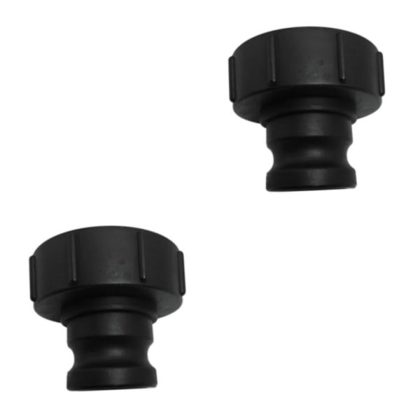 1/2 IBC Vattentank Adapter Tote Slang Snabbkoppling till 2 tum 2PCS