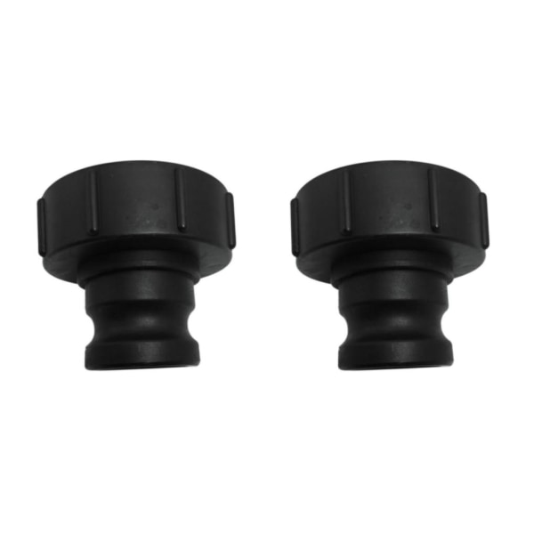 1/2 IBC Vattentank Adapter Tote Slang Snabbkoppling till 2 tum 2PCS