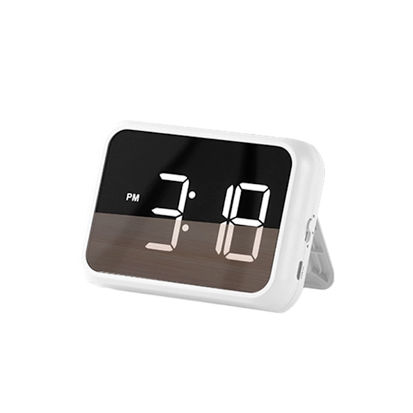 1/2/3/5 ABS Justerbar Volym Väckarklocka Med Radio - LED Stor White alarmFY502 1 Pc