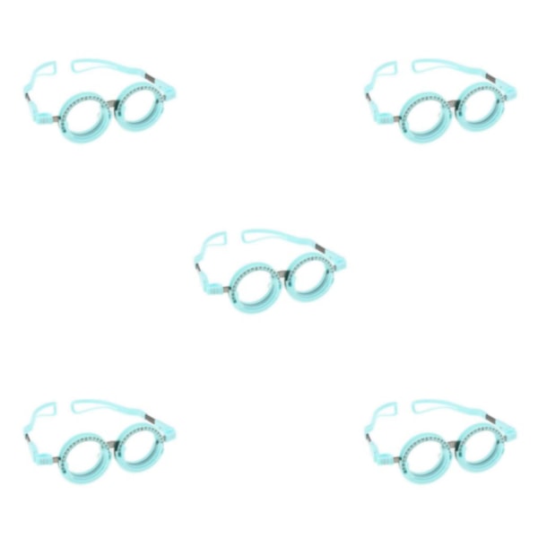 1/2/3/5 vuxen optisk provlinsram Glasögonoptometri Blue 52mm 5Set
