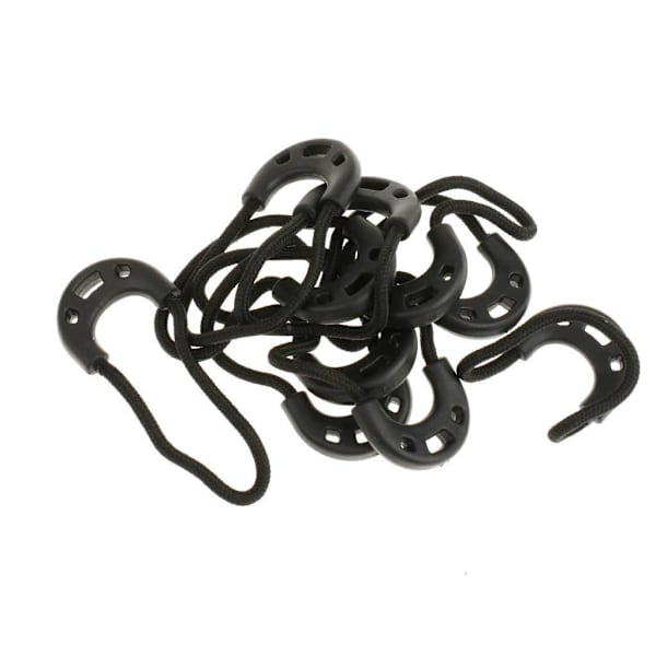 1/2/3 10st För Dragkedja Dra Sladd Rep Endar Lås Zip Slider För 1Set
