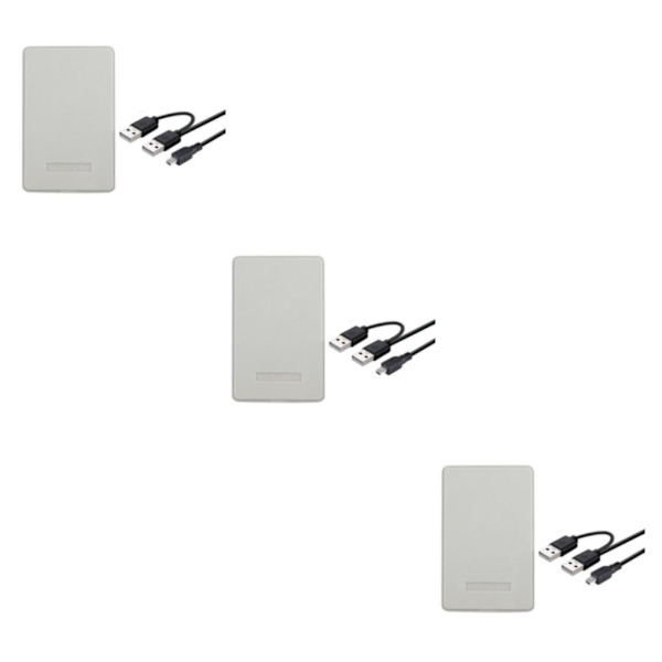 1/2/3/5 Portabelt hölje USB 2.0 för för bärbar dator White 12x7.6x1.3cm 3Set