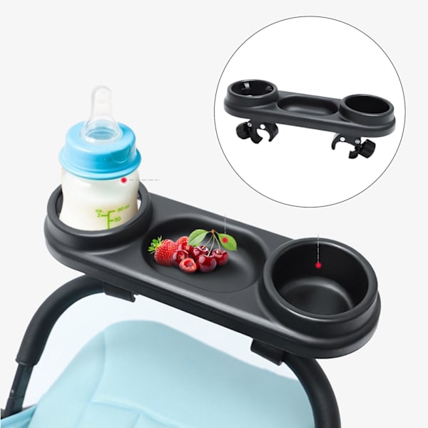 1/2 Snackbricka med Nappflaskhållare Slitstark 1 Pc