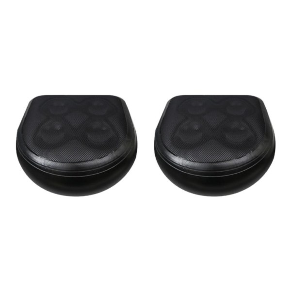 1/2 Spa Pad uppblåsbar kudde för badtunna Black Mesh Surface 2Set
