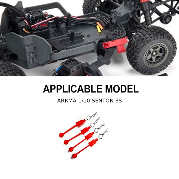 RCGOFOLLOW Body Clip RC Car Part Universal Rc Body Clip För 1/10