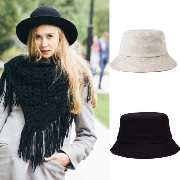 1/2 Utsökt Craft Slitstark Bucket Hat för strandentusiaster Black-S 1Set