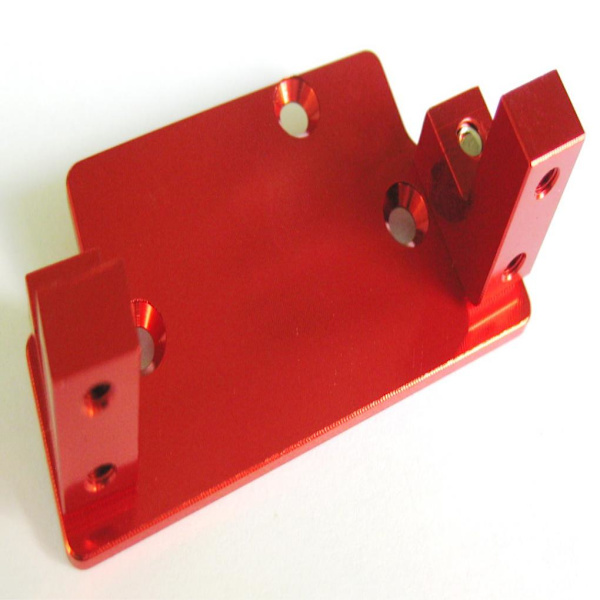 RCGOFOLLOW Styrservo med ökad styrka i aluminiumlegering Red